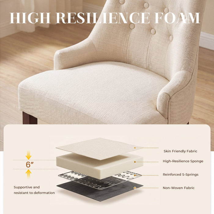 Aalbert Upholstered Accent Chair (Set of 2)