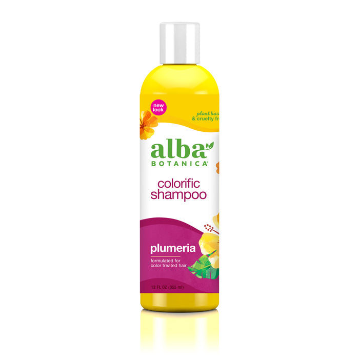 ALBA BOTANICA Hawaiian Shampoo Plumeria alb شامبو البا للشعر المصبوغ