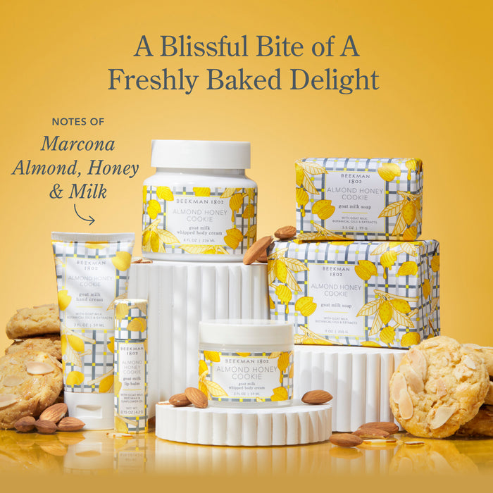 Almond Honey Cookie Palm-Sized Goat Milk Soap