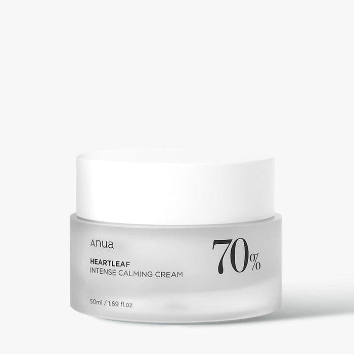Anua HEARTLEAF 70% INTENSE CALMING CREAM 50ml - Komiko Beauty