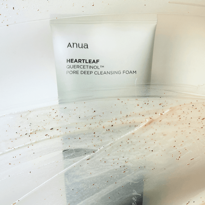 Anua HEARTLEAF QUERCETINOL PORE DEEP CLEANSING FOAM 150ML - Komiko Beauty