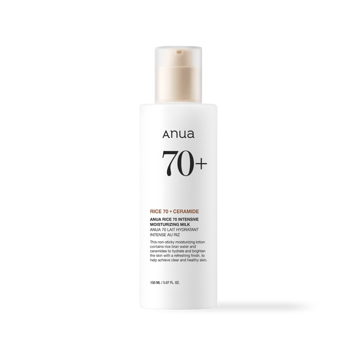 Anua RICE 70 INTENSIVE MOISTURIZING MILK 150ml - Komiko Beauty