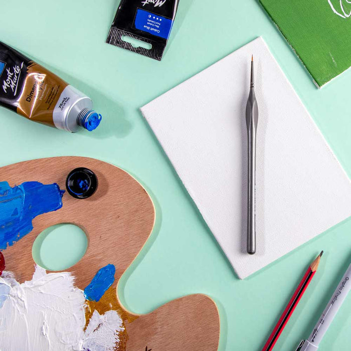 Artist Acrylic Brush Premium Taklon Detailer 2/0