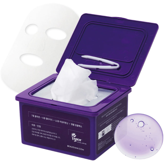 Beaudiani Pepti Collagen Daily Mask 31ea - Komiko Beauty