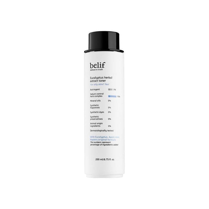 Belif Eucalyptus herbal extract toner 200 ml - Komiko Beauty