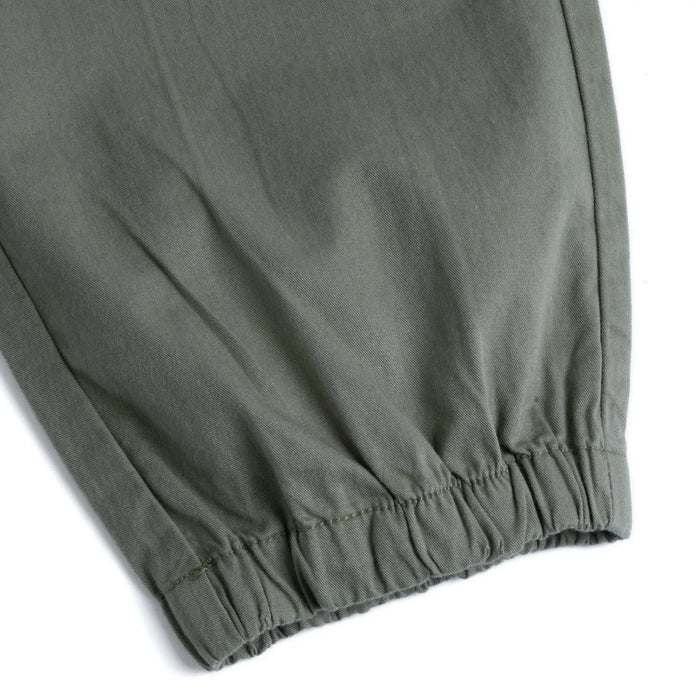 Boys Medium Green Solid Joggers