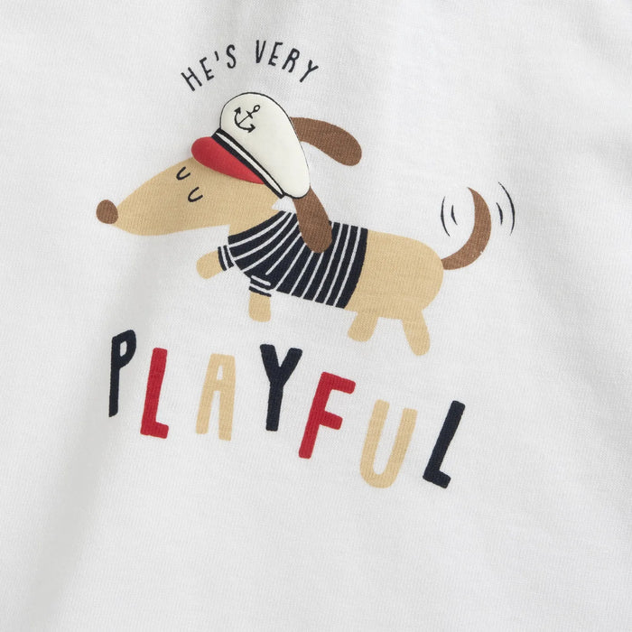 Boys Printed Cotton T-shirt