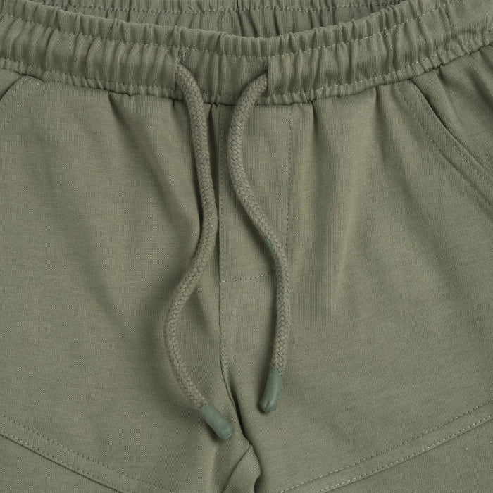 Boys Solid Elasticated Shorts
