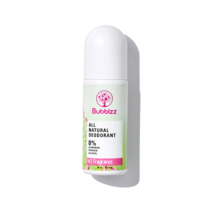 Bubblzz No Fragrance Natural Deodorant