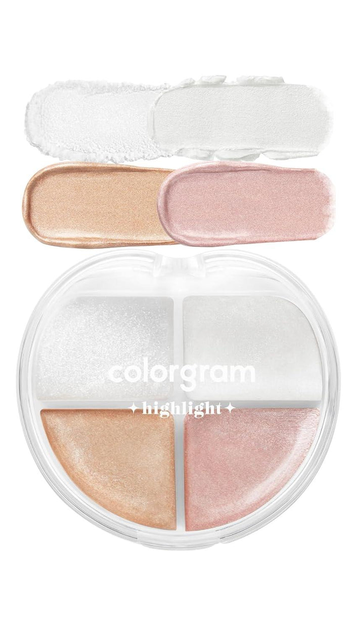 Colorgram Tintory Highlighter Palette 02 Cream Balm - Komiko Beauty