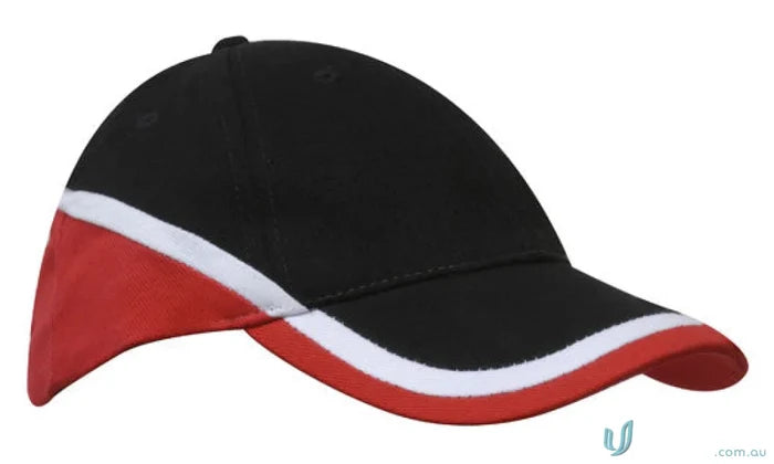 Black/White/Red / One size