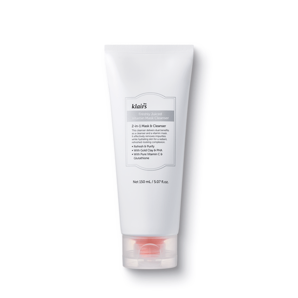 Dear,Klairs Freshly Juiced Vitamin Mask Cleanser 150ml - Komiko Beauty