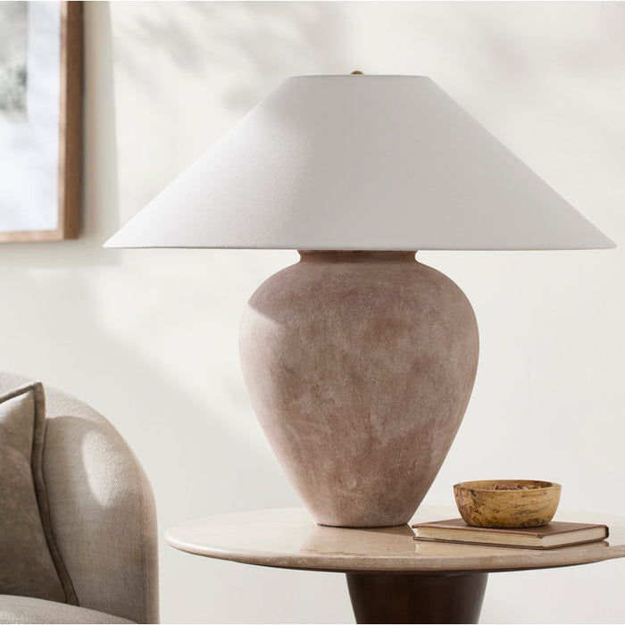 Galey Alix x Livabliss Camden Ford table lamp 25”x25”