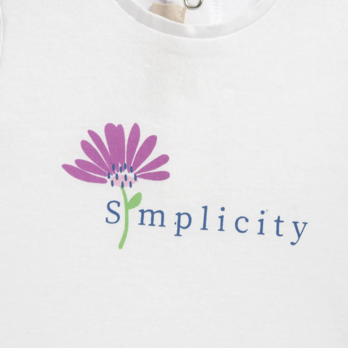 Girls Printed Cotton T-shirt
