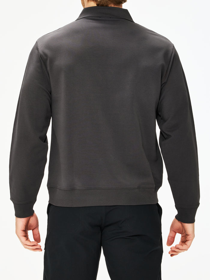 Handvaerk Relaxed Polo Sweatshirt