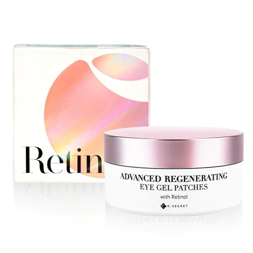 K SECRET Advanced Regenerating Eye Gel Patches RETINOL شرائح الريتنول للعين والوجه