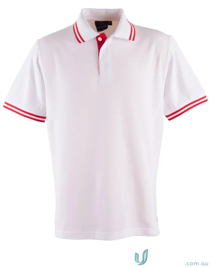 White/Red / S