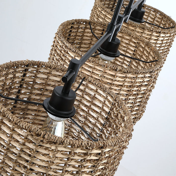 Lannister 3-Light Cylindrical Chandelier for Kitchen Island