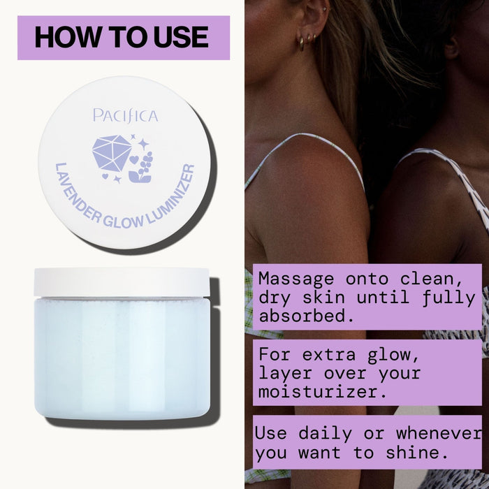 Lavender Glow Luminizer Moon - Kissed Body Jelly - Pacifica
