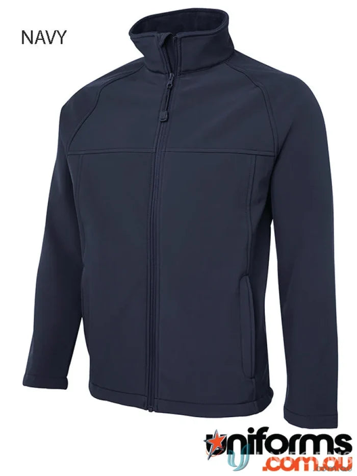 Navy blue JBs Layer Softshell Jacket, comfy softshell jacket for outdoor adventures