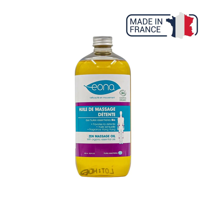 Massage oil - Relaxation - Organic - 2 capacities - Eona Eona