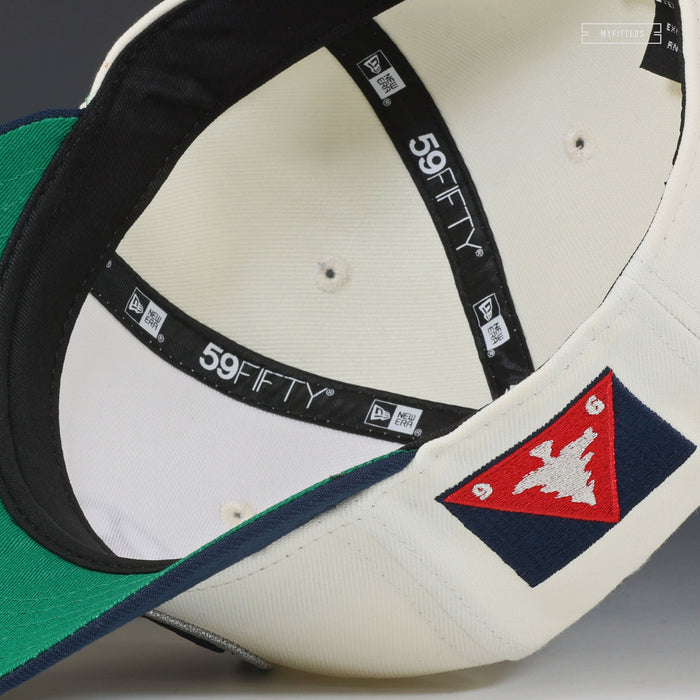 NEW ENGLAND REVOLUTION 1996 MLS RETRO OFF WHITE NEW ERA FITTED CAP