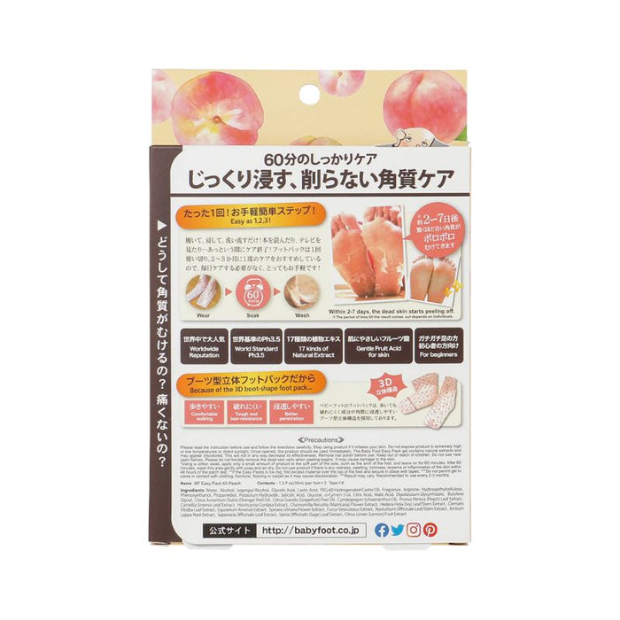 BABY FOOT Peeling Mask Peach 60 Mins | Isetan KL Online Store