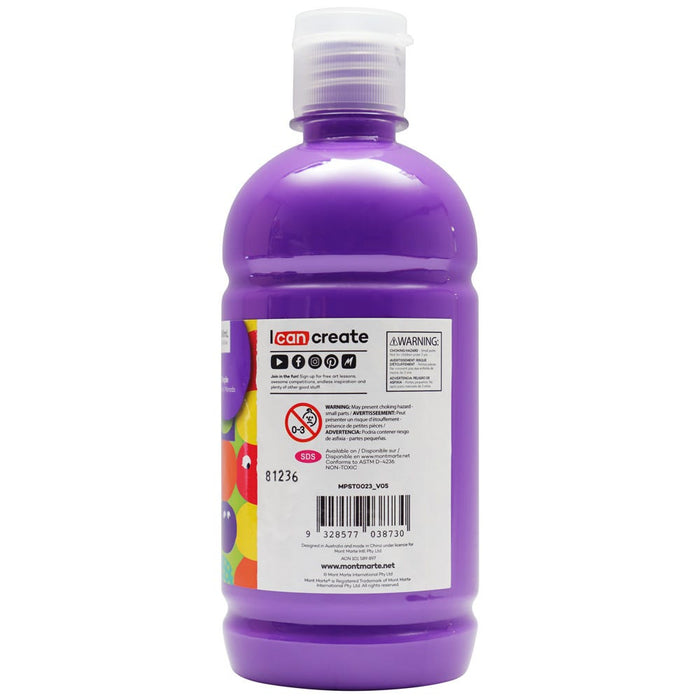 Poster Paint 500ml (16.91 US fl.oz) - Purple