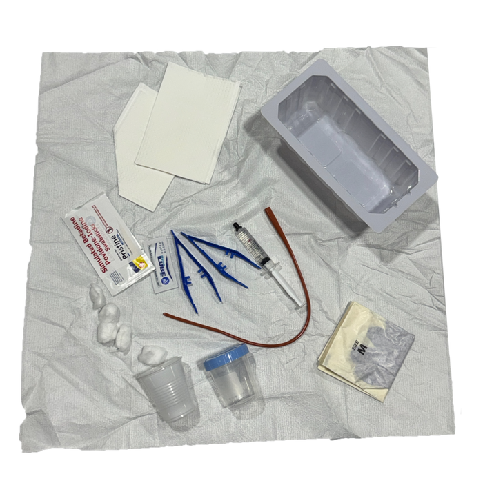 Pristine Medical Open Intermittent Urethral Tray
