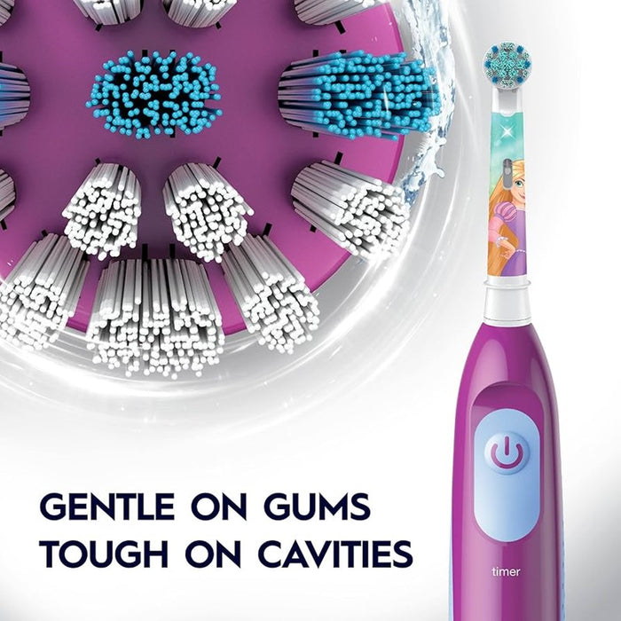 ORAL-B Pro Battery Kids Toothbrush Princess 1s | Isetan KL Online Store