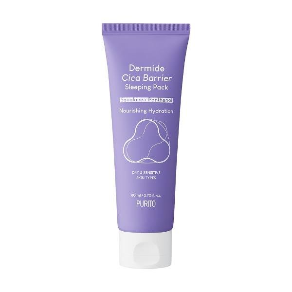 Purito Dermide Cica Barrier Sleeping Pack 80ml - Komiko Beauty