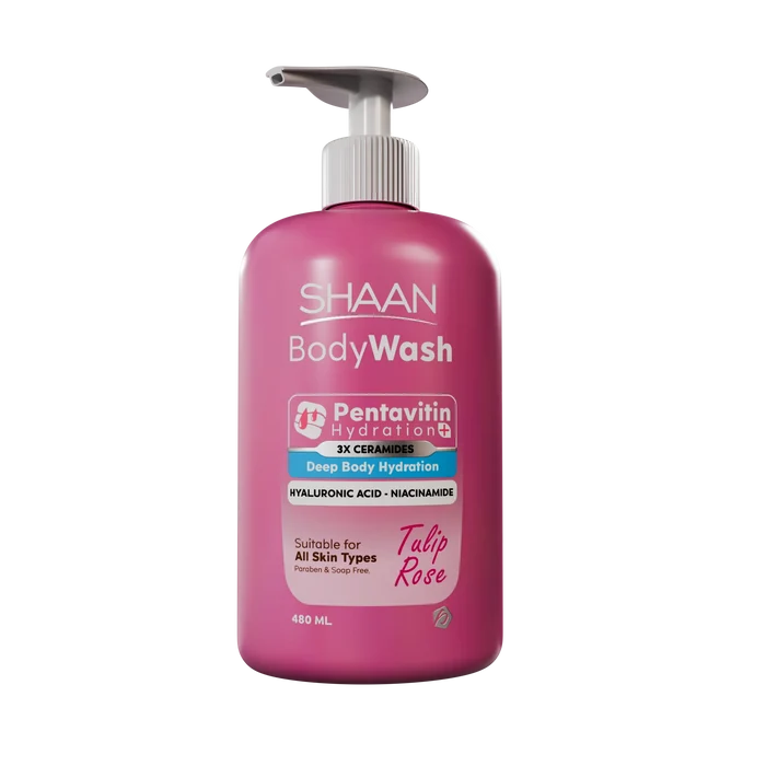 Shaan Body Wash Tulip Rose 480ml