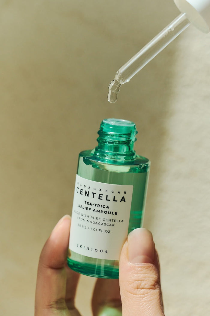 Skin1004 Madagascar Centella Tea - Trica Relief Ampoule 30ml - Komiko Beauty