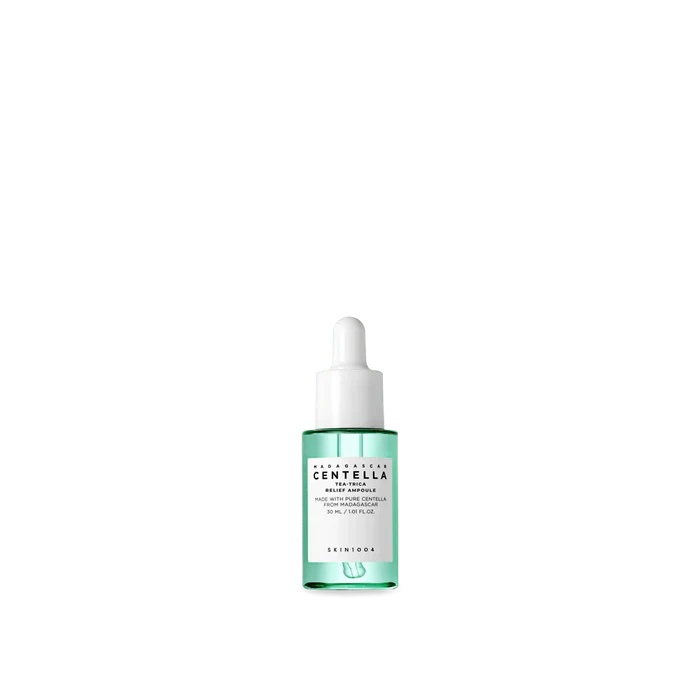 SKIN1004 Madagascar Centella Tea-Trica Relief Ampoule سيروم تهدئة وتقوية حاجز البشرة الكوري من سكن 1004