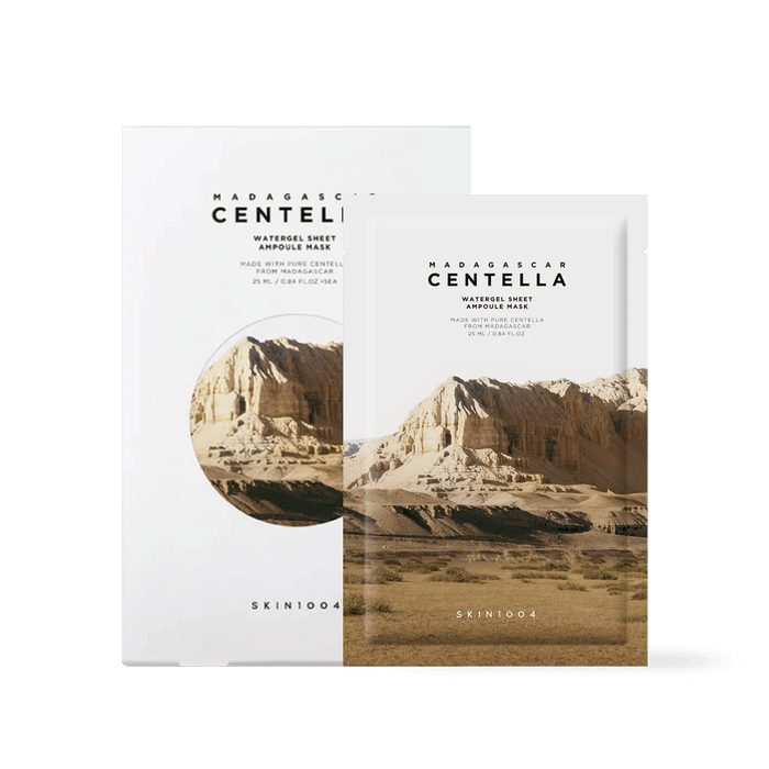Skin1004 Madagascar Centella Watergel Sheet Ampoule Mask - 2 Type - Komiko Beauty
