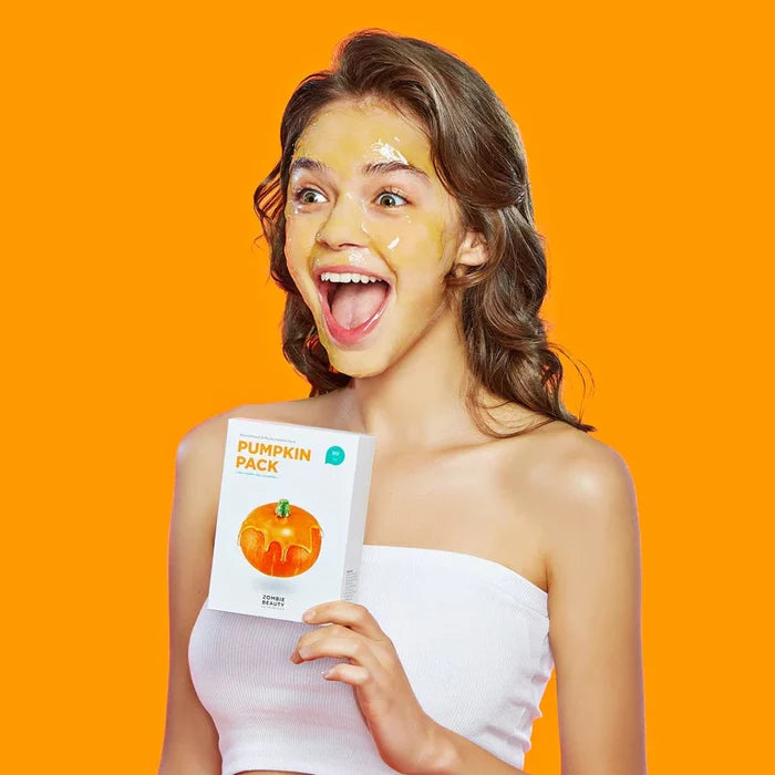 SKIN1004 nourishment & moisturization pack pumpkin pack + skin irration test completed + zombie beauty