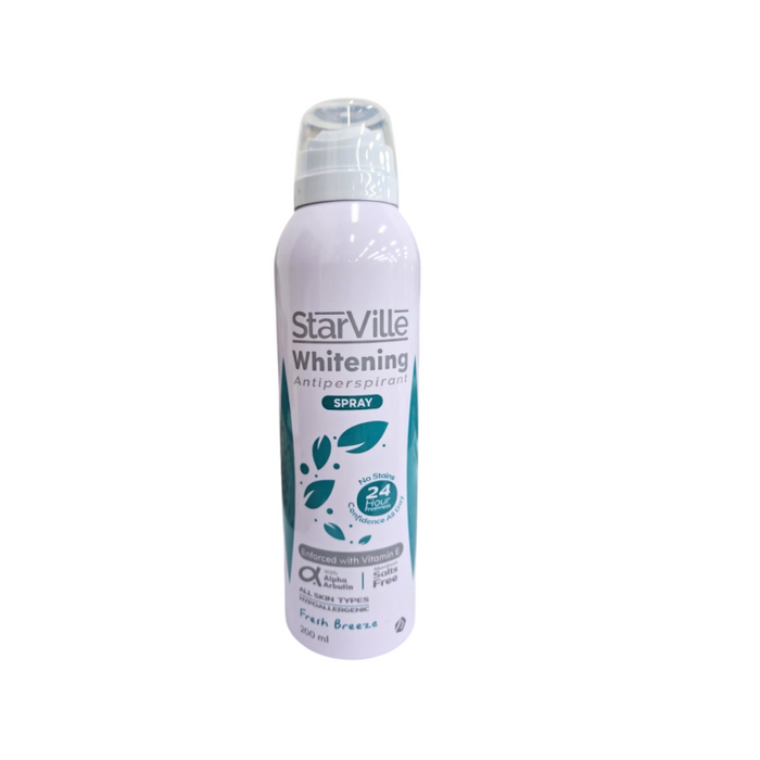 Starville Whitening Antiperspirants Deodorant Spray (fresh Breeze) 200 Ml