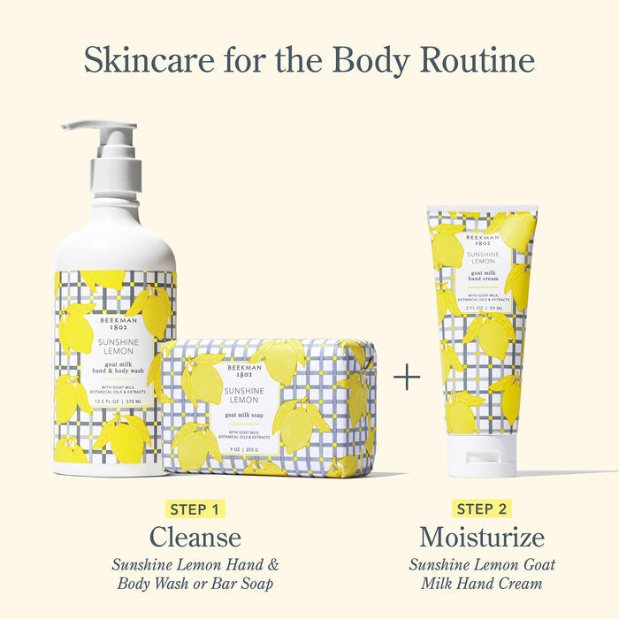 Sunshine, Lemons & Rainbows Bodycare Set