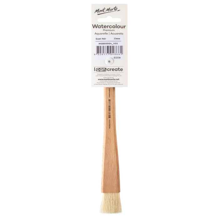 Watercolour Goat Hair Brush Premium 23mm