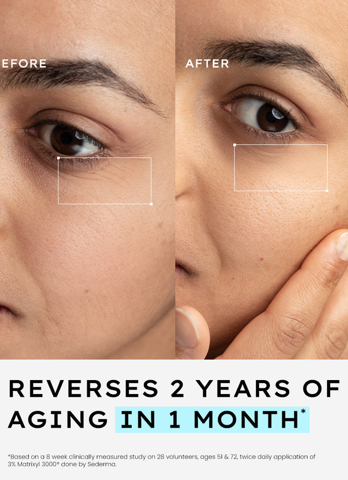 Hyphen 10% peptide with 2% copper peptide face serum - ingredient synergy and formulation chart