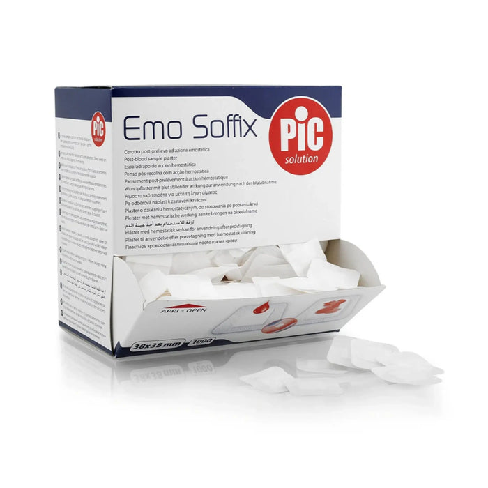 100 Emo Soffix dressings - 38 x 38 mm - Pic solution PIC Solution
