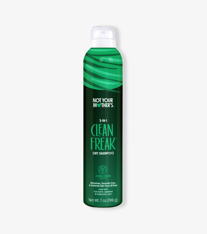 Refresh, smooth frizz, and protect against UV rays with Clean Freak 3-in-1 Dry Shampoo.