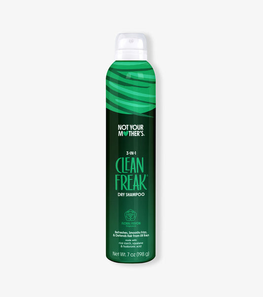 Refresh, smooth frizz, and protect against UV rays with Clean Freak 3-in-1 Dry Shampoo.
