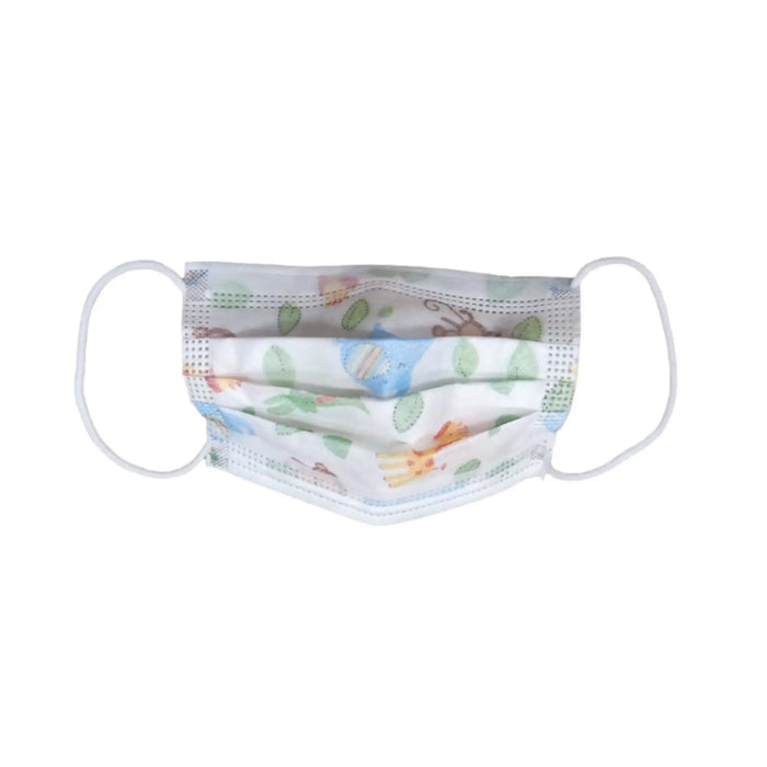 3-ply type II surgical children's masks - Box of 50 masks - Blue or pink - My Podologie My Podologie