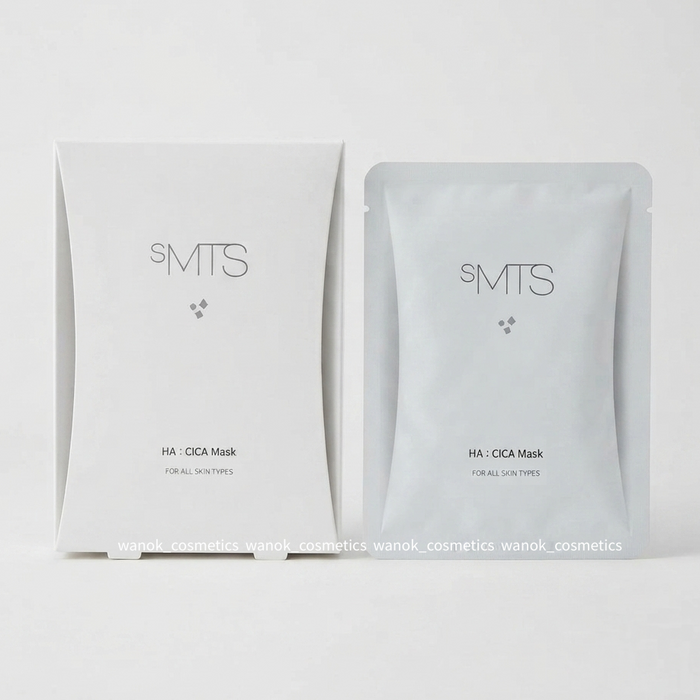 3盒 SMTS HA 積雪草補濕鎮靜紓緩面膜(1盒5片) smts HA: CICA Mask