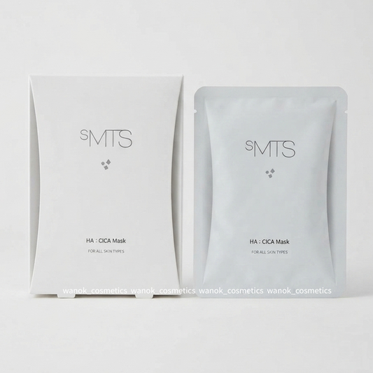 3盒 SMTS HA 積雪草補濕鎮靜紓緩面膜(1盒5片) smts HA: CICA Mask