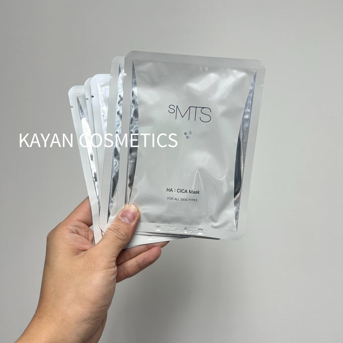 3盒 SMTS HA 積雪草補濕鎮靜紓緩面膜(1盒5片) smts HA: CICA Mask