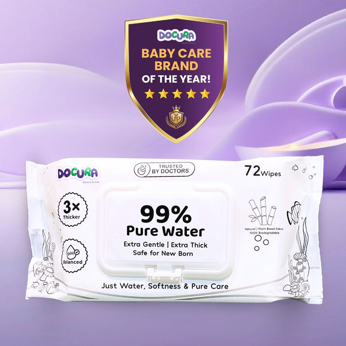 Docura water wipes for baby