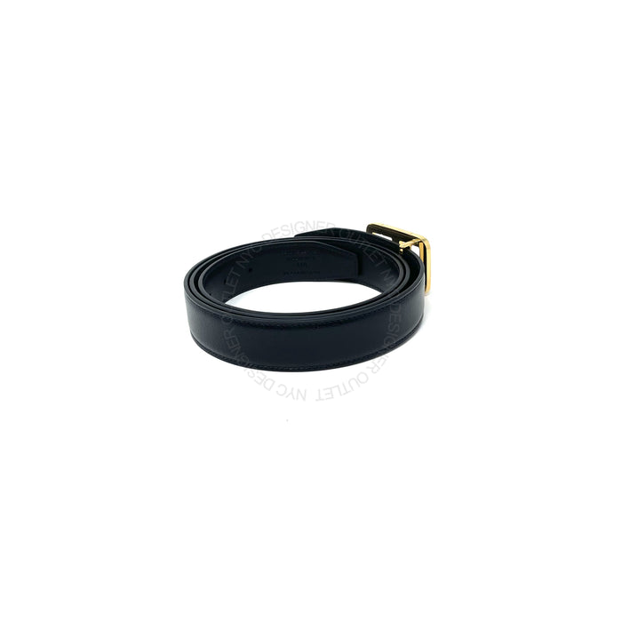 A. Testoni Mens Leather Belt