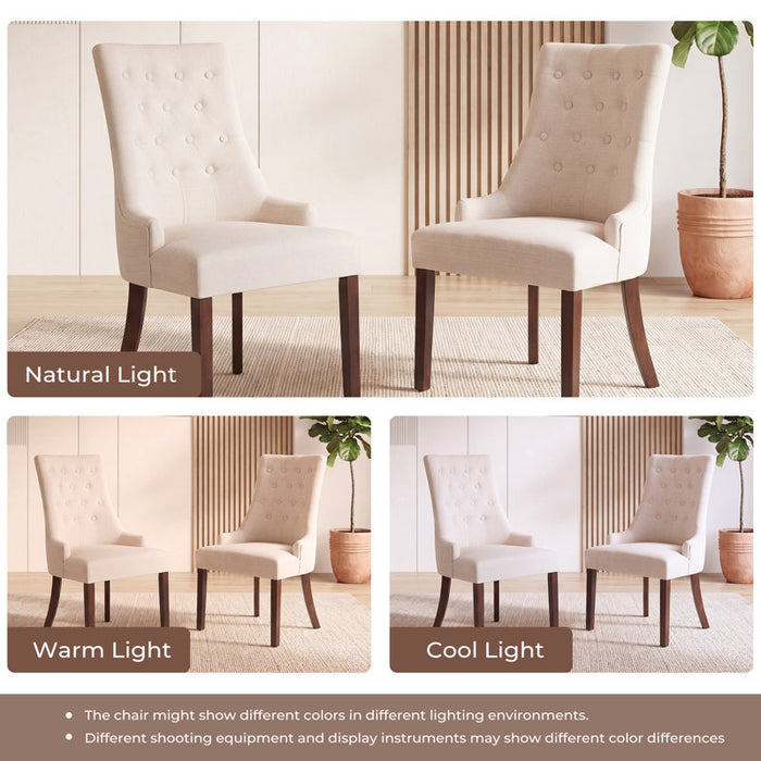 Aalbert Upholstered Accent Chair (Set of 2)
